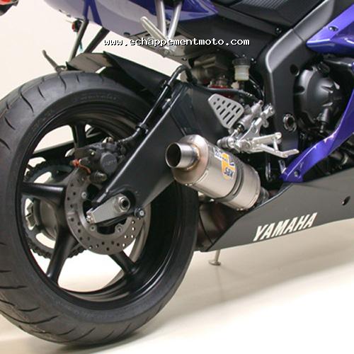 echappement moto YAMAHA R6 2006 LEOVINCE